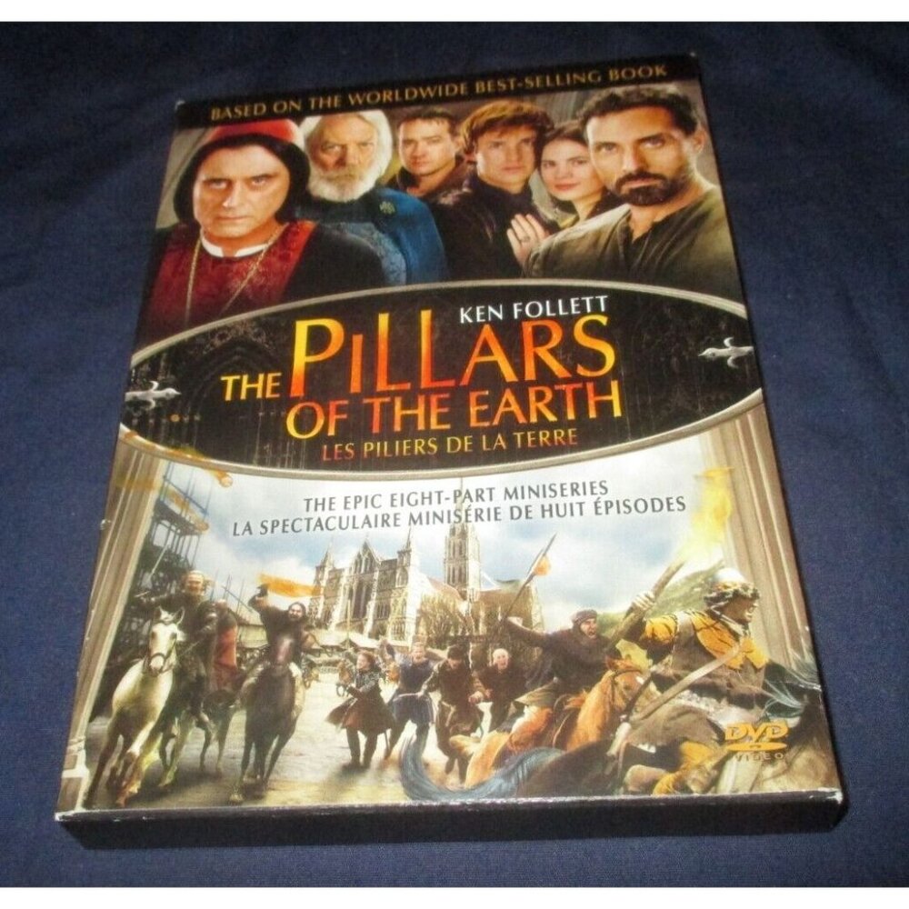 The Pillars of the Earth (DVD, 2010, 3-Disc Set, Canadian) w/ Slipcover